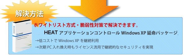 HEATアプリケーションコントロールでPCのホワイトリスト化